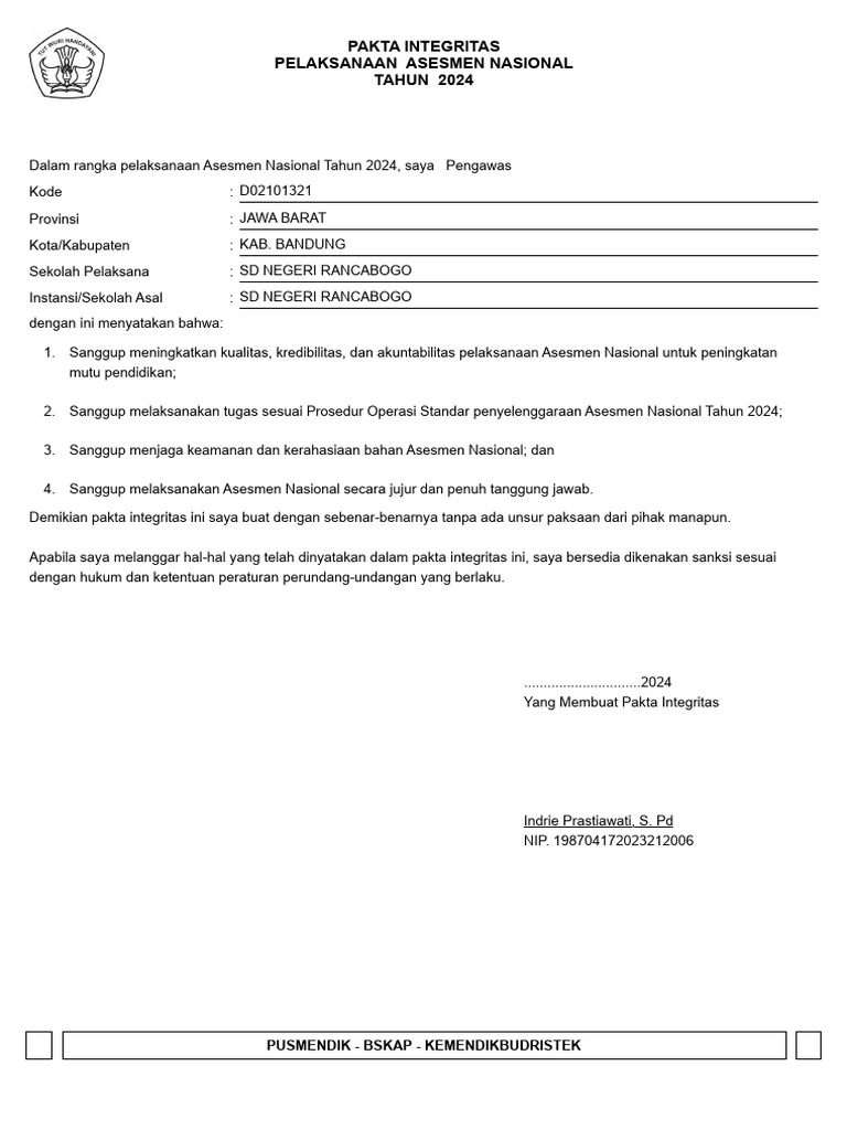 Indrie-Fakta Integritas | PDF