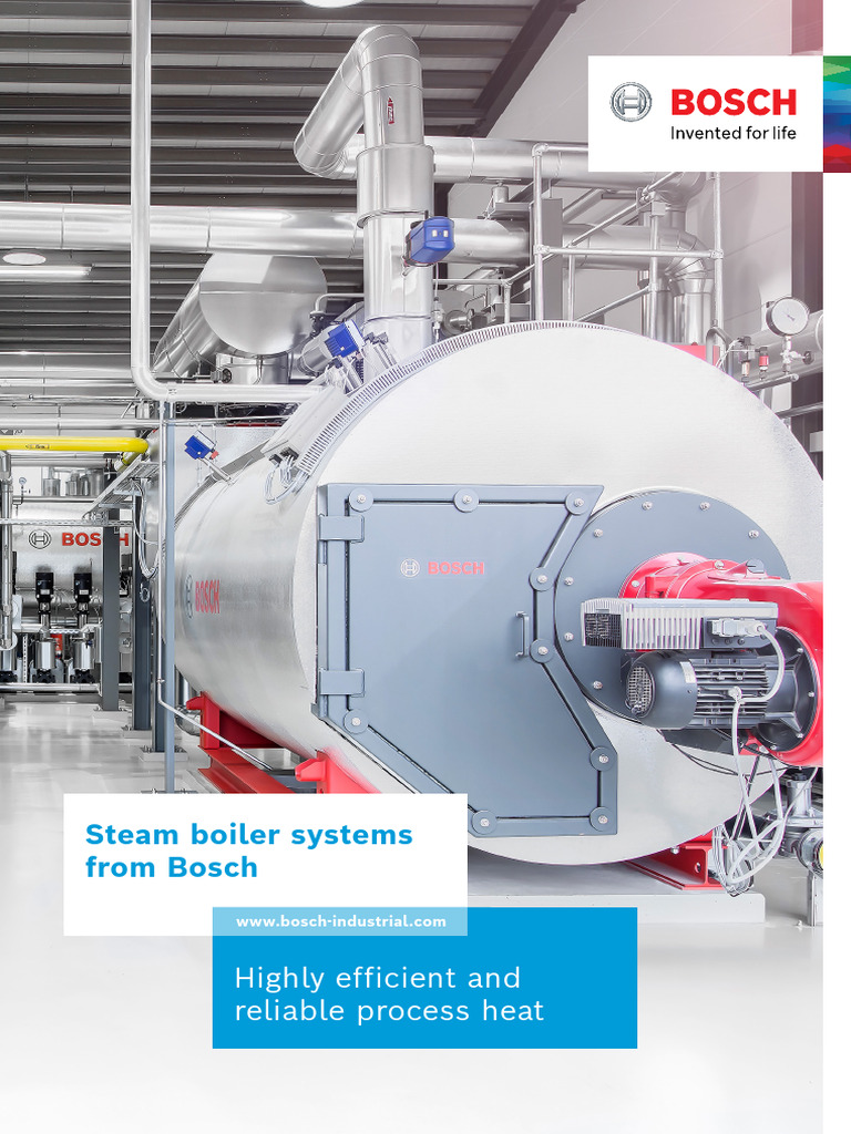Bosch Industrial Steam Boiler Systems | PDF | Boiler | Steam
