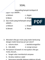 Soal Gas Mulia