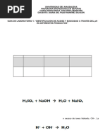 Guía: Indicador de pH con Repollo | PDF | Ácido | Sal (química)