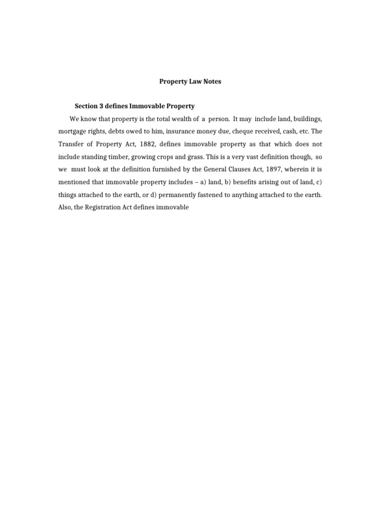Property Law | PDF | Concurrent Estate | Mortgage Law