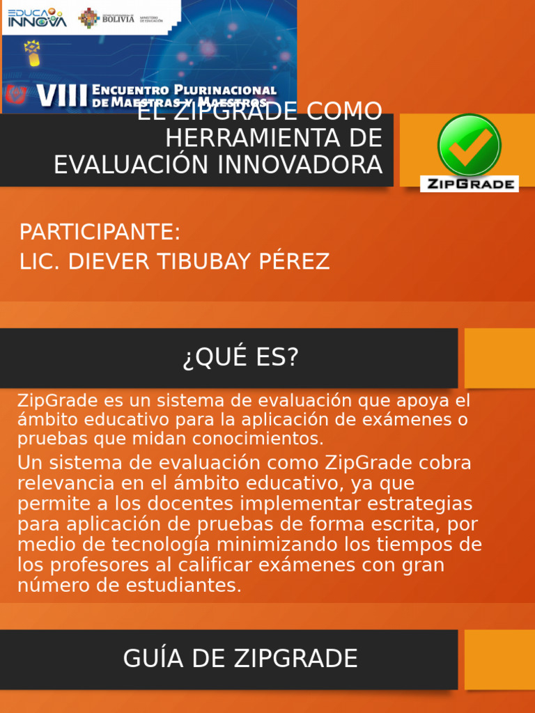 ZipGrade: Innovación en Evaluación Educativa | PDF | Negocios | Informática