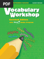 Vocabulary Workshop Green G3 - 190p - 최적화