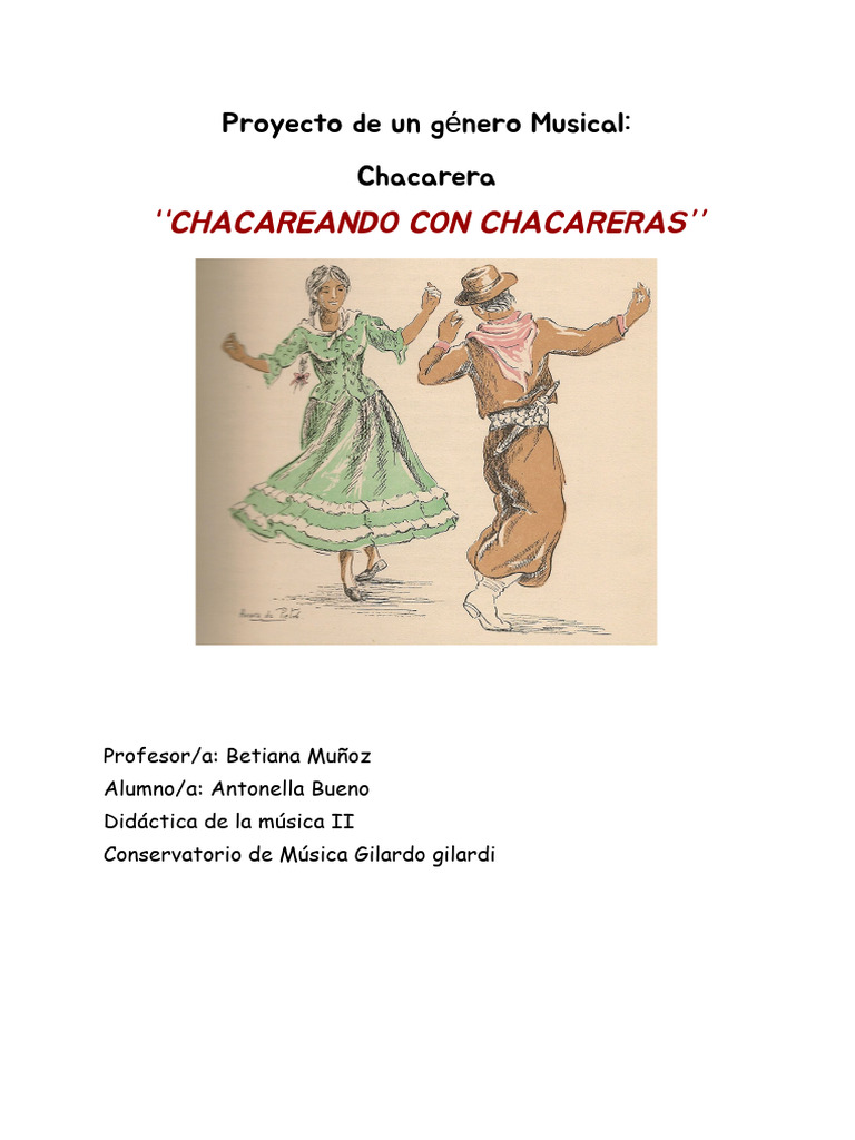Historia y Didáctica de la Chacarera | PDF | Las artes escénicas