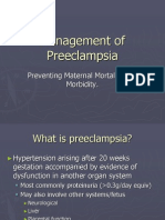 Management of Preeclampsia