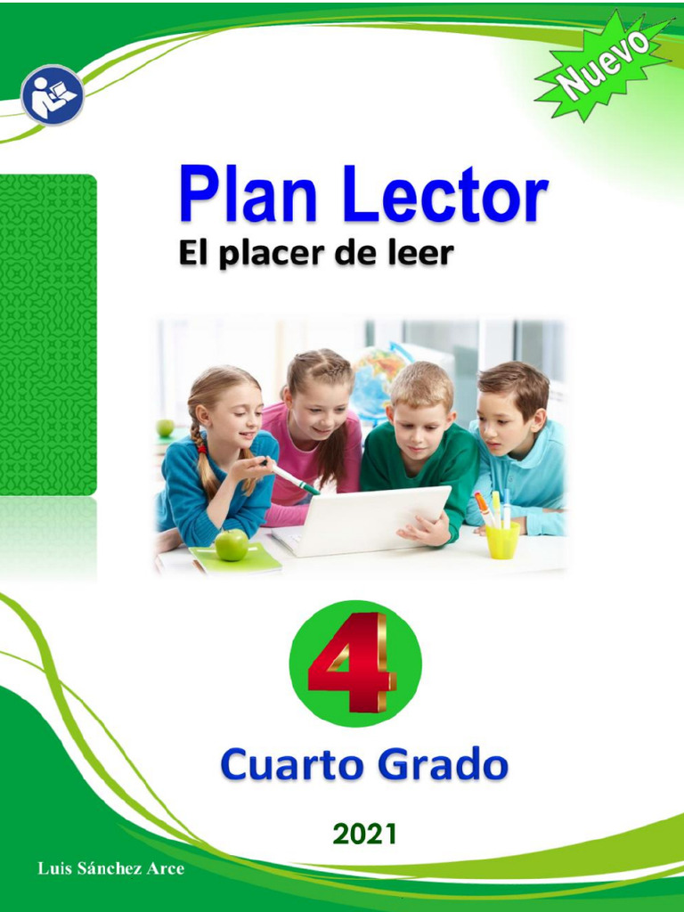 Plan Lector para Cuarto Grado 2021 | PDF | Maestros | Comprensión lectora