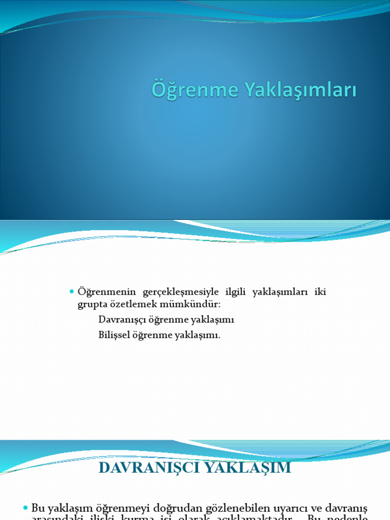 04 Ogrenme Yaklasimlari Pdf
