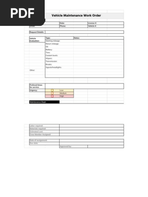 FMX Vehicle Maintenance Work Order Template (1)