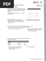 SI - 6.RP.A.3b - Solve Unit Rate Problems | PDF