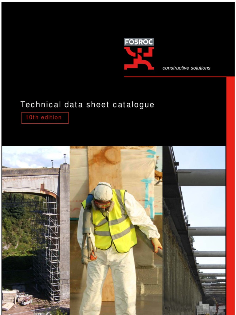 Fosroc Catalogue | PDF | Corrosion | Concrete