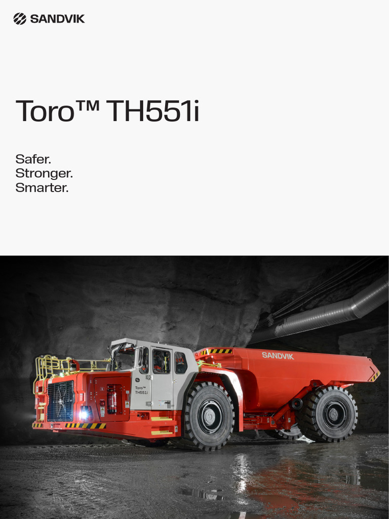 MineTruck TH551I | PDF | Diesel Engine | Truck