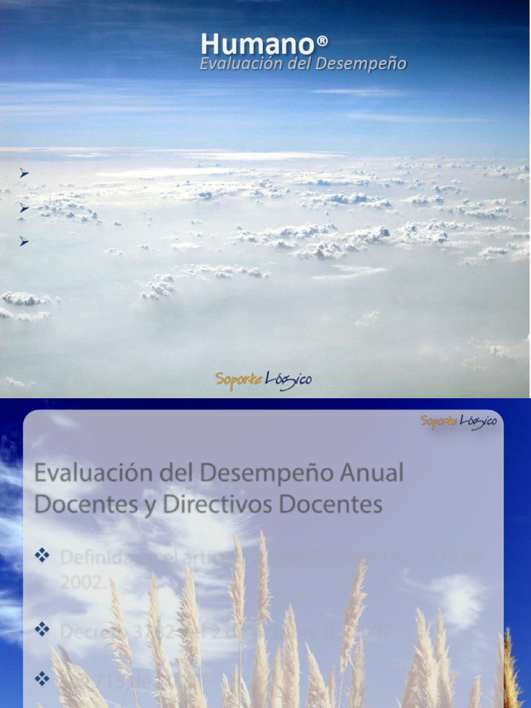 Presentacion Evaluacin Desempeo Anual Docentes y Directivos Docentes ...
