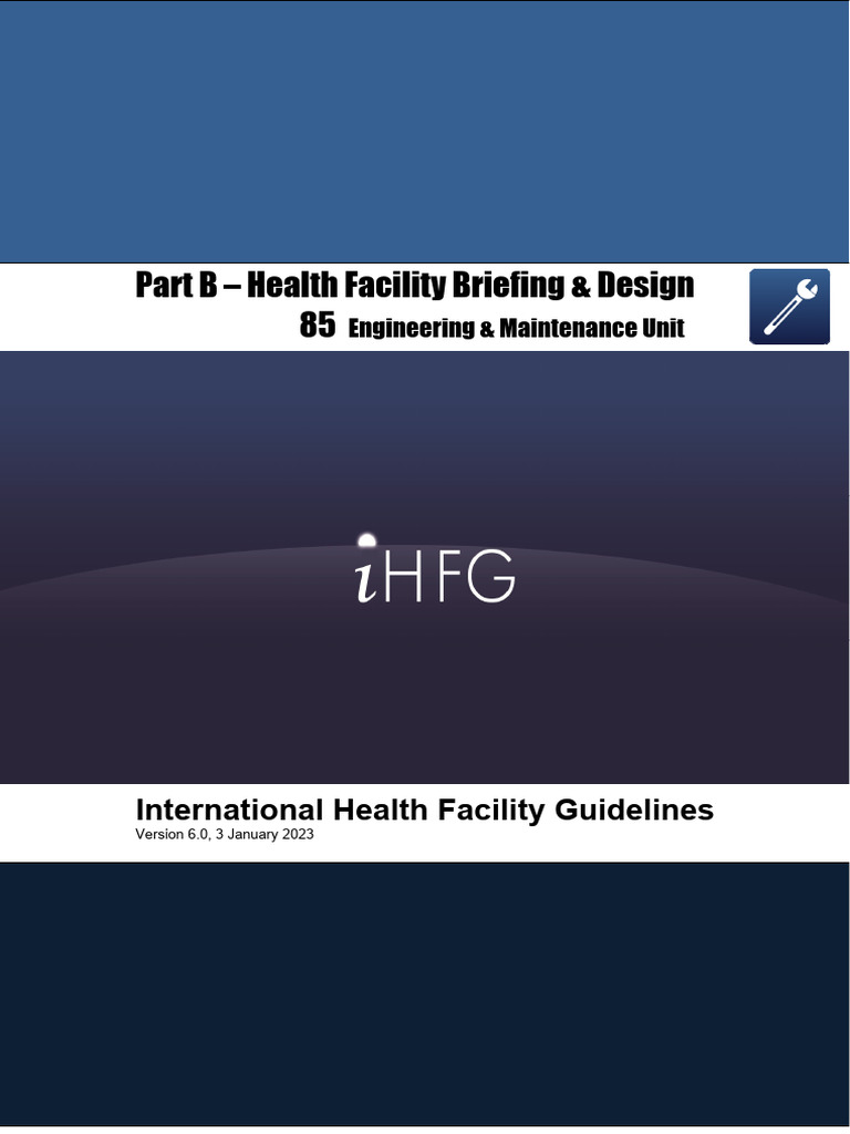 Health Facility Engineering Guidelines | PDF