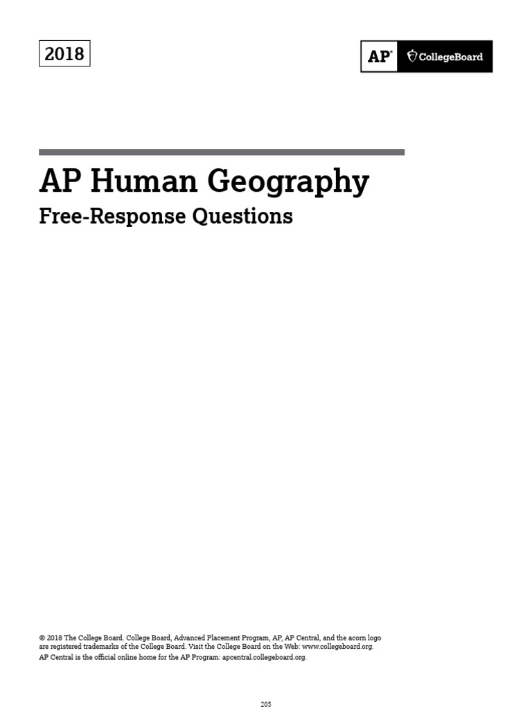 Aphg 2010-2018 FRQ | PDF | Mixed Use Development | Urban Sprawl