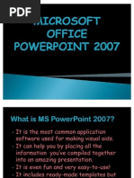 Microsoft Office Power Point 07