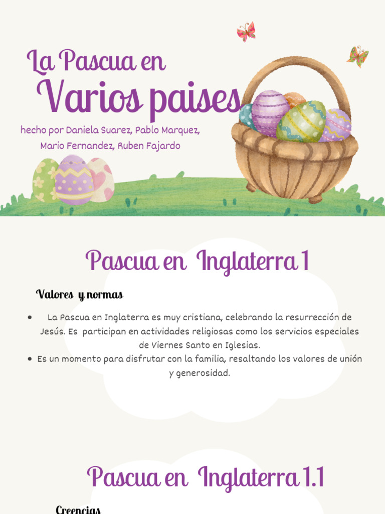 La Pascua en | PDF | Pascua de Resurrección