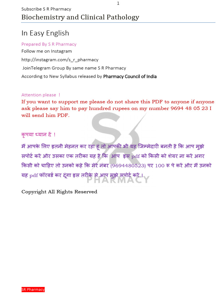 Biochemistry Full A4 Size | PDF | Carbohydrates | Amino Acid
