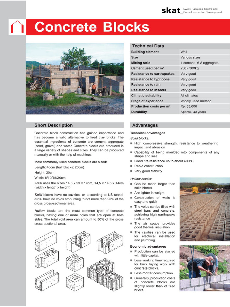 Concrete Blocks | PDF