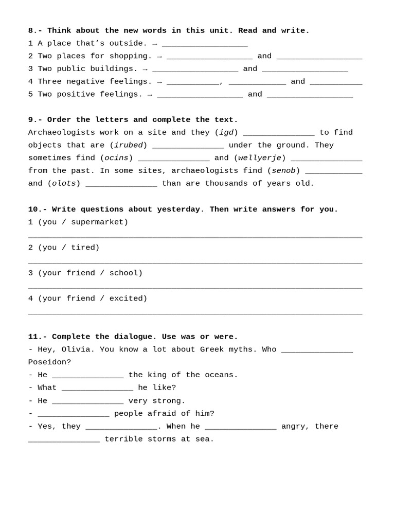 Grade 4 English Exam Practice Activities | PDF | Language Arts & Discipline