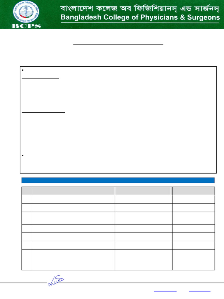 Notification For FCPS January 2025 Examination | PDF | Medicine | Image ...