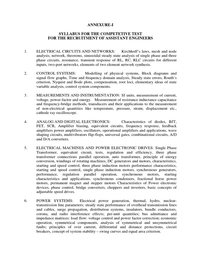 ELECTRICAL ENGINEERING SYLLABUS PDF 2025 visual data 5