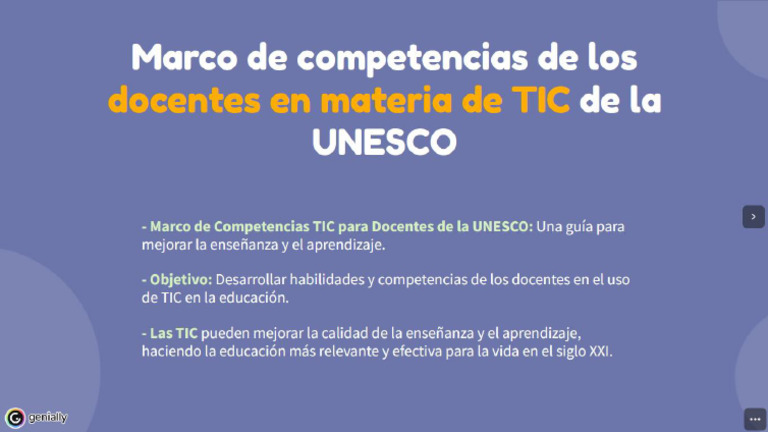 001 - Marco de Competencias de Los Docentes en Materia de TIC | PDF