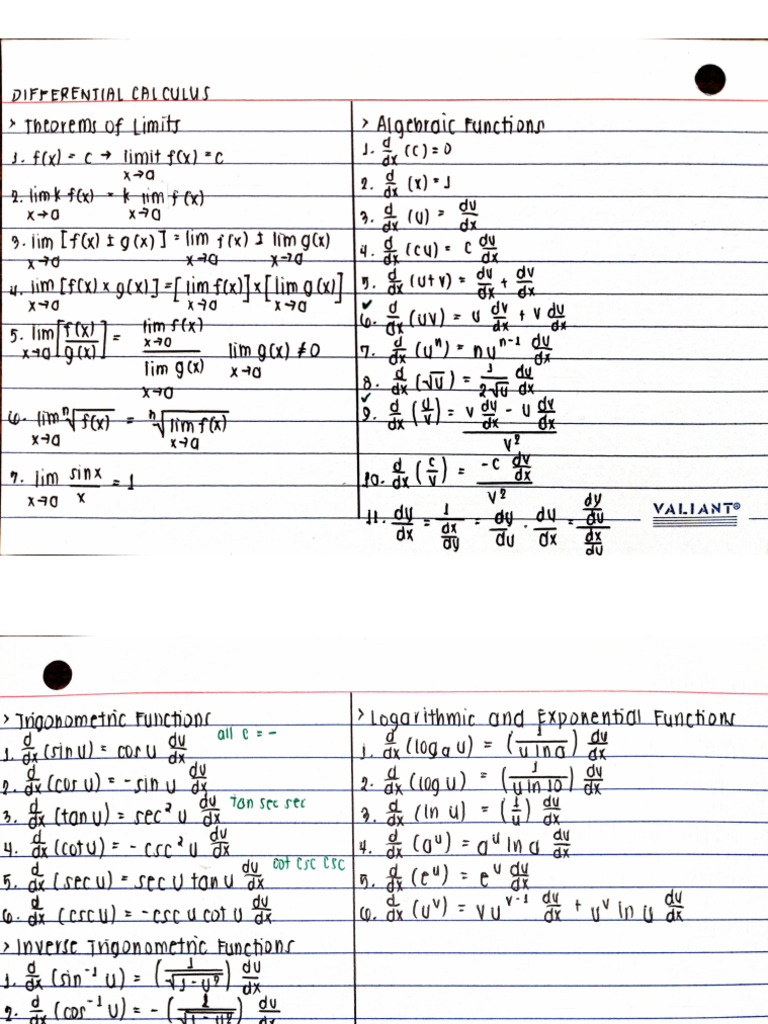 Dif - Cal. & Integcal | PDF
