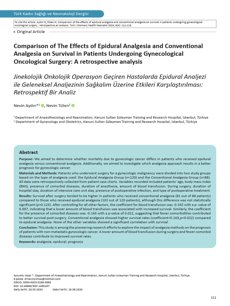 10 46969-Ezh 1490197-3957170 | PDF | Cancer | Anesthesia