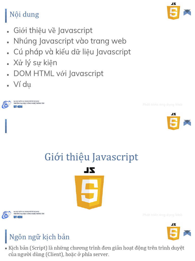 Chương 3 Javascript - SV | PDF