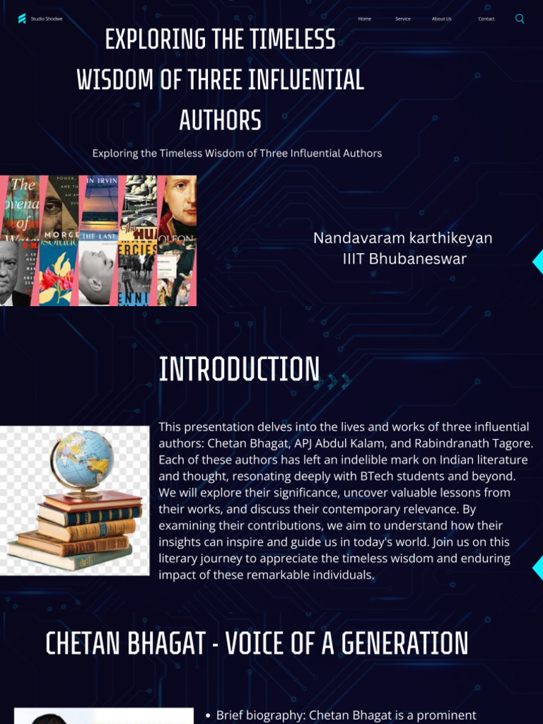 Blue Futuristic Technology Presentation | PDF