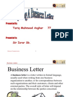 Business Letter