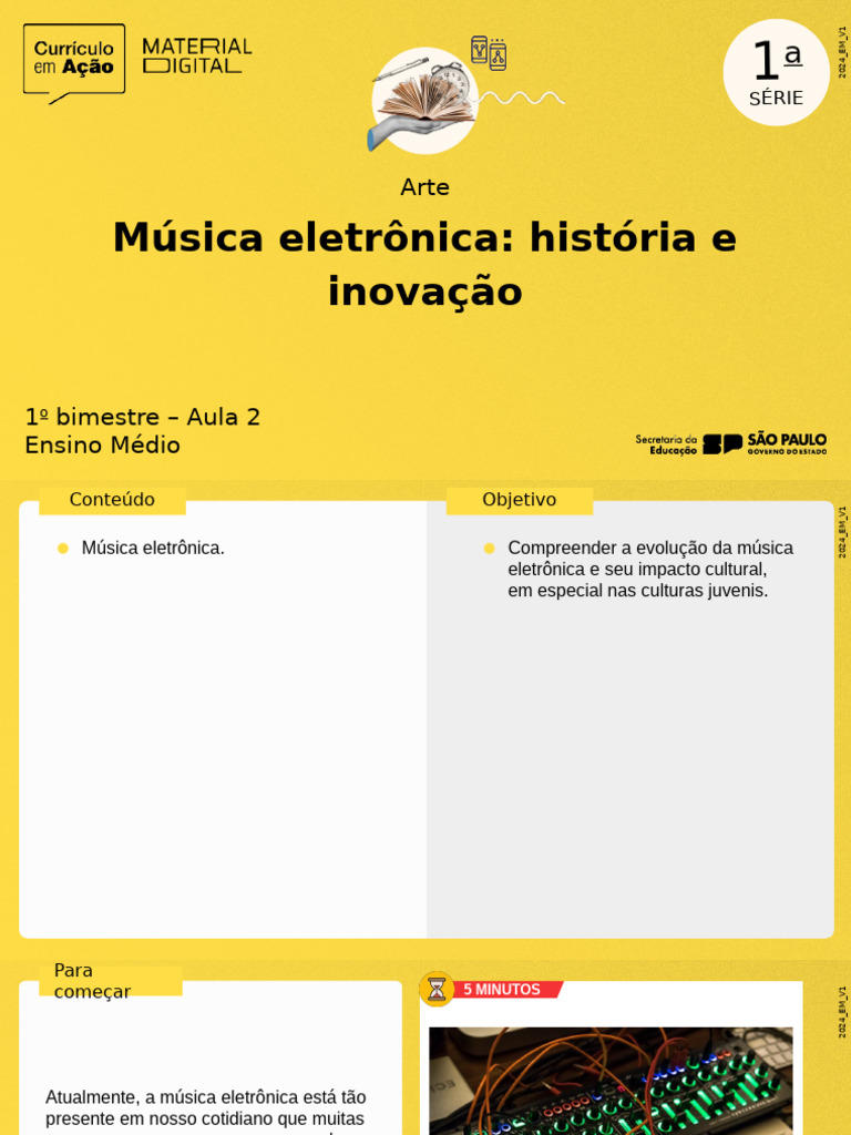 Historia da Musica Eletronica document