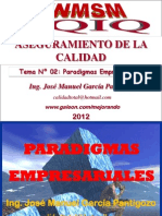 Tema 02 - Paradigmas Empresariales