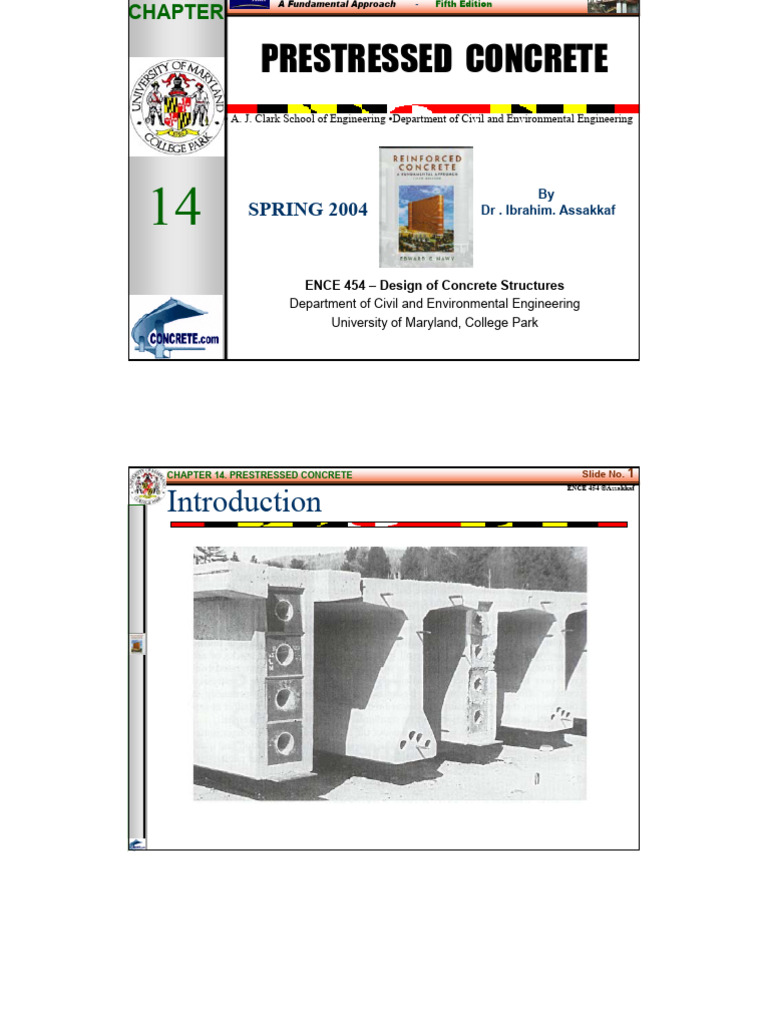 Prestressed Concrete Design Overview | PDF | Prestressed Concrete ...
