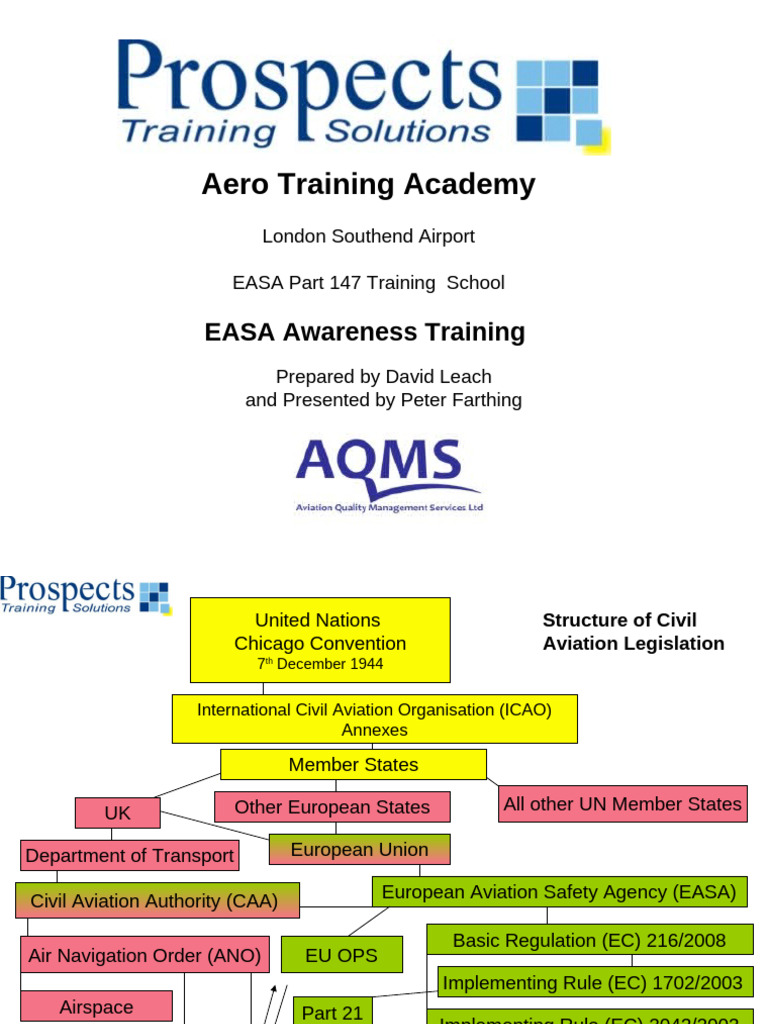 EASA Part 147 Training Overview | PDF | Aviation | Aerospace