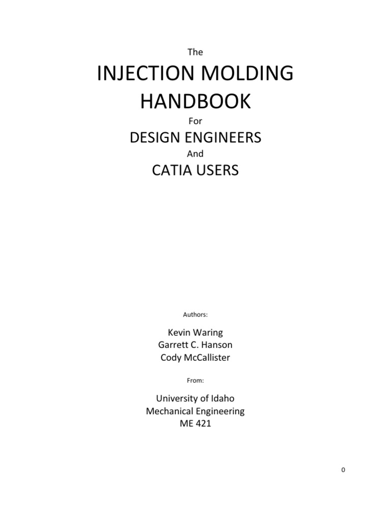 Injection Molding Handbook PDF Extrusion Economic Sectors