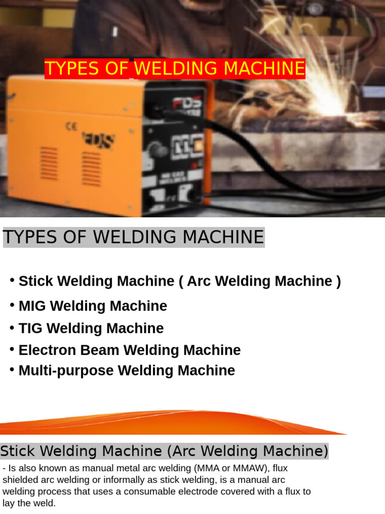 Welding Machines Overview | PDF | Technology & Engineering
