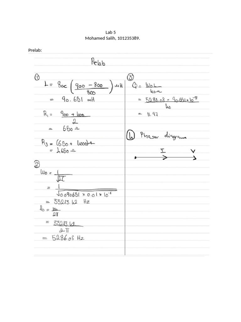 Lab 5 | PDF | Teaching Methods & Materials