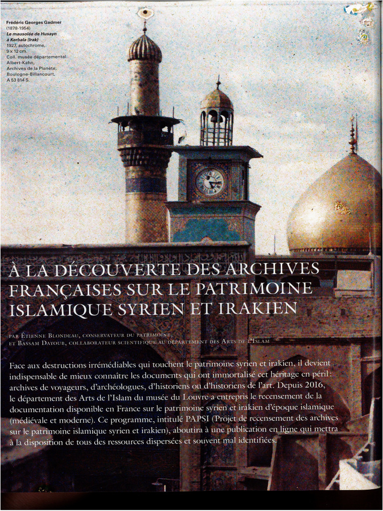 A La Decouverte Desarchives Francaises | PDF