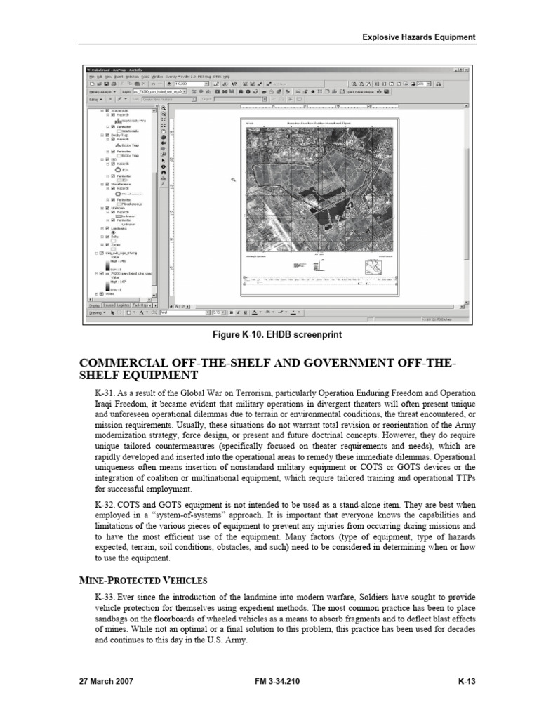FM 3 34210 - 3 | PDF | Land Mine | Bomb Disposal