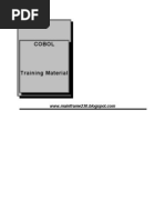 Cobol Tutorials-Mainframe230.Blogspot - Com Full