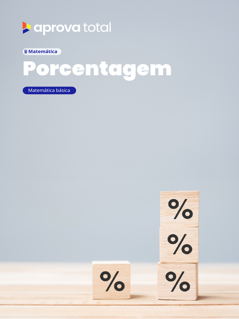 Cálculo e Conceitos de Porcentagem | PDF | Percentagem | Matemática