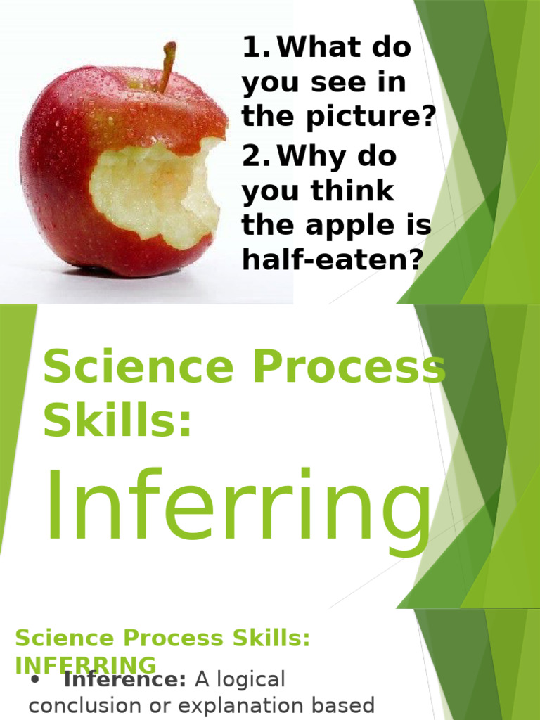 Inferring and Classifying in Science Skills | PDF | Science | Inference