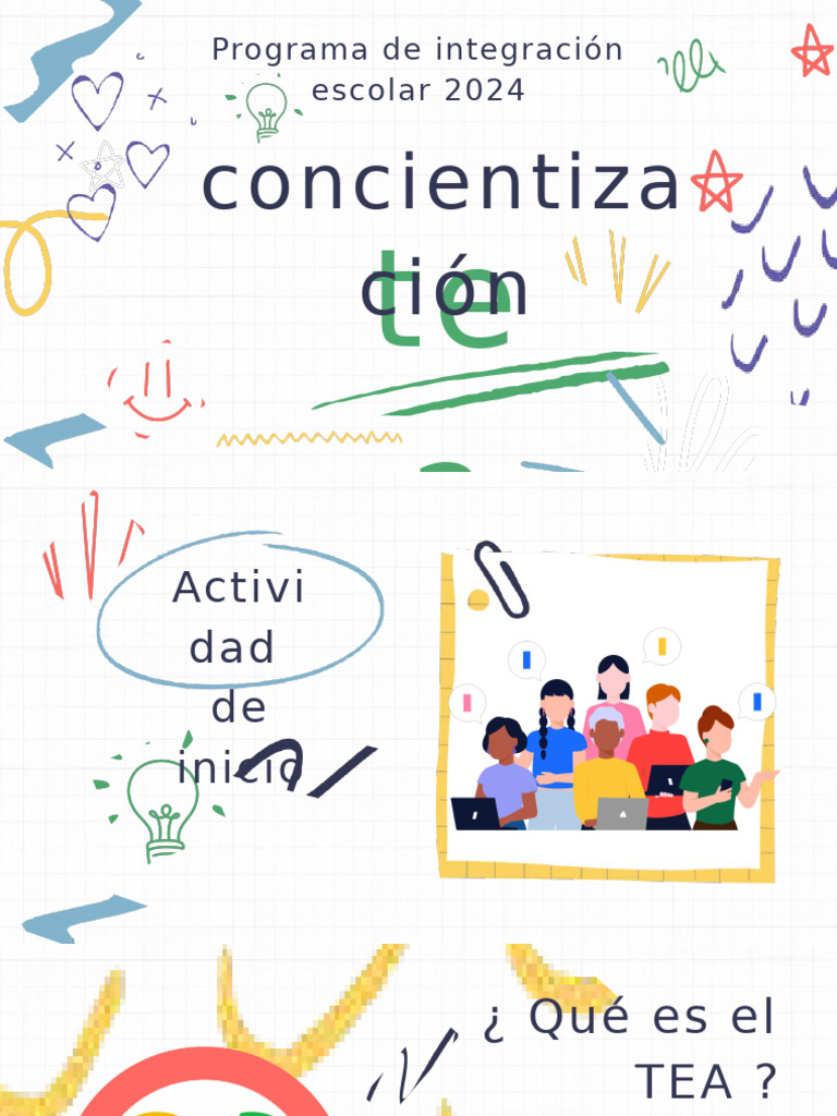 Estrategias para apoyar a estudiantes TEA | PDF | Espectro autista ...