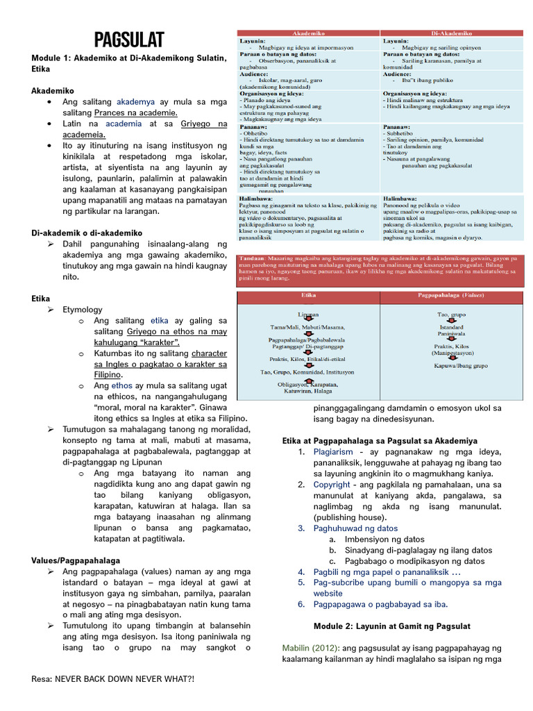 1Q Day2 Reviewer | PDF