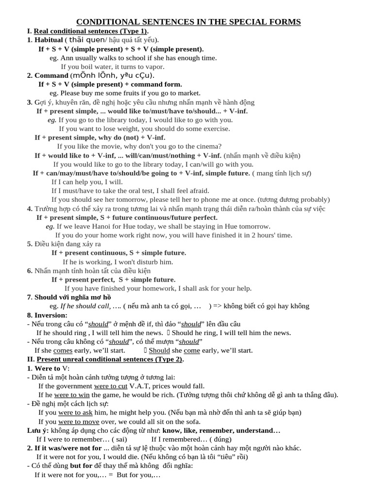 Special Condition | PDF