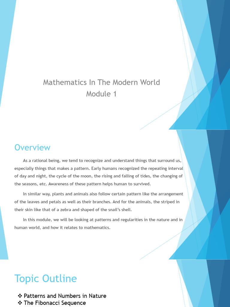 Patterns and Mathematics in Nature | PDF | Symmetry | Pattern