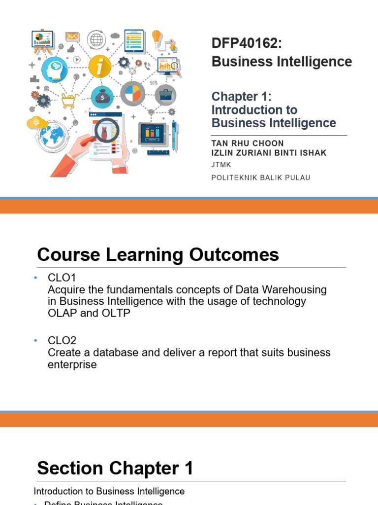 Introduction to Business Intelligence Concepts | PDF | Business ...