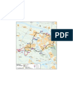 4daagse Nijmegen Routekaart Dag2 2009