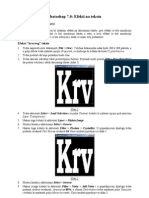 Photoshop 7.0 - Efekti Na Tekstu